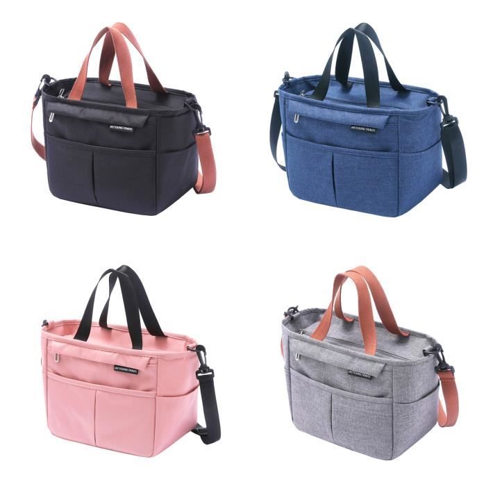 Lunch Box,Sac Isotherme Portable Pliable, Isolant, Pour Pique-nique, Pour Aliments, Transport De