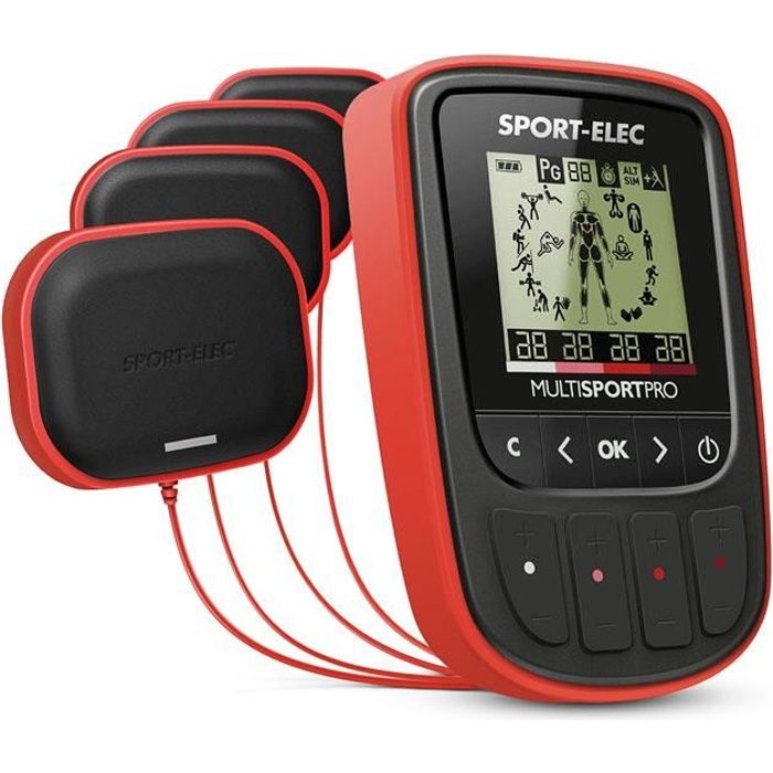 Electrostimulation sportive Compex  Appareil d'électrostimulation