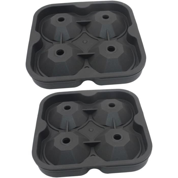 50 Mini Moules à Gâteaux En Aluminium Avec Couvercles Et Cuillères - 150ml, Noir Et Or | Parfait Pour Desserts Et Fêtes