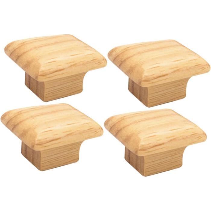 Lot De 4 Supports En Bois Pour Dominos | Porte-lettres Déco Et Jeu | Bois Naturel, Léger | Pour Soirées Et Voyages - 8