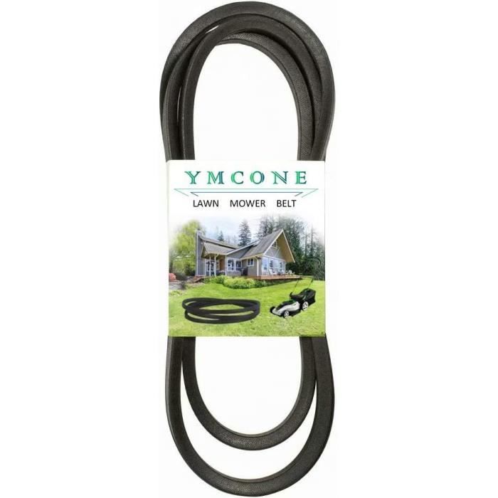 Courroie D'Entraînement 1/2" X 199,4 Cm – Compatible AYP 131264, Husqvarna 532131264 – Pour Tondeuses WP1036A, T1136B 91,4 Cm & LR100 LR110 LR120 LT125