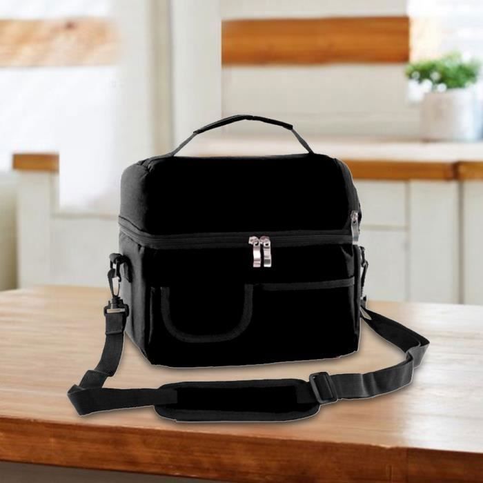TEMPSA 8L Sac Isotherme Repas Sac À Déjeuner Pour Voyage Pique-Nique  Camping - Cdiscount Maison