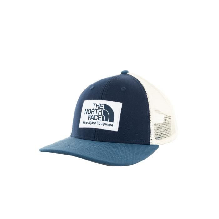 casquettes the north face df mudder trucker 9261 shady blue/summit navy