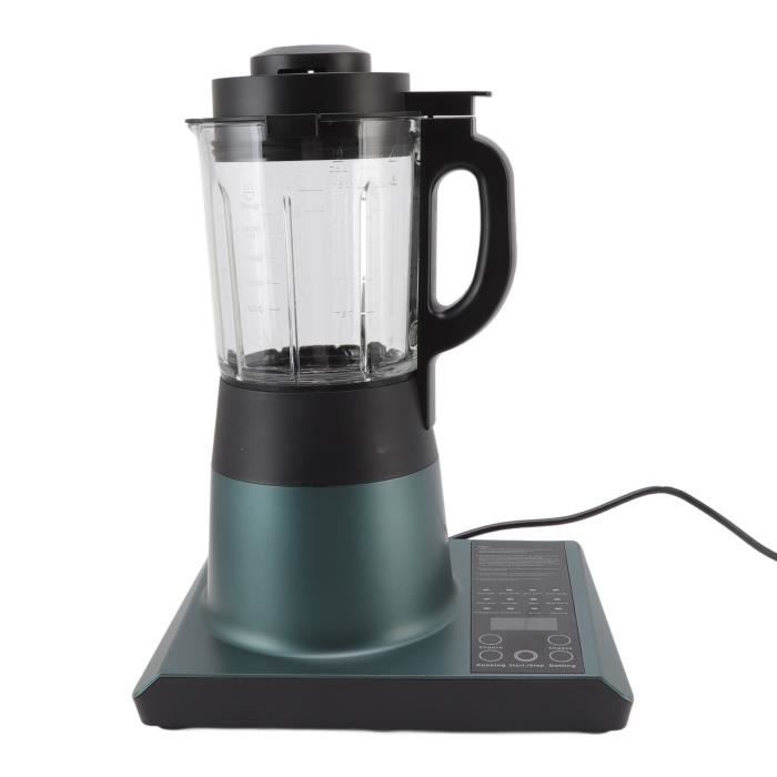Machine à Lait De Soja 600 W Avec écran Tactile – 1,4 L, 16 Lames, Pour Lait D’avoine, Noix, Smoothies