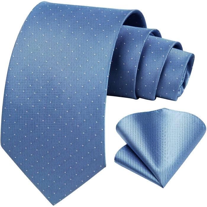 Cravate Homme Mouchoir De Mariage - TRAHOO - Rose - Plaid Affaires