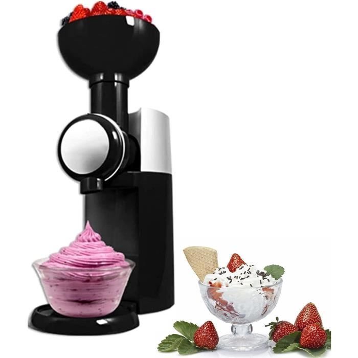 Sorbetière Facile à Utiliser - Machine à Glace, Yaourt Glacé Et Gelato Maison | Sans Gluten, 100% Naturel