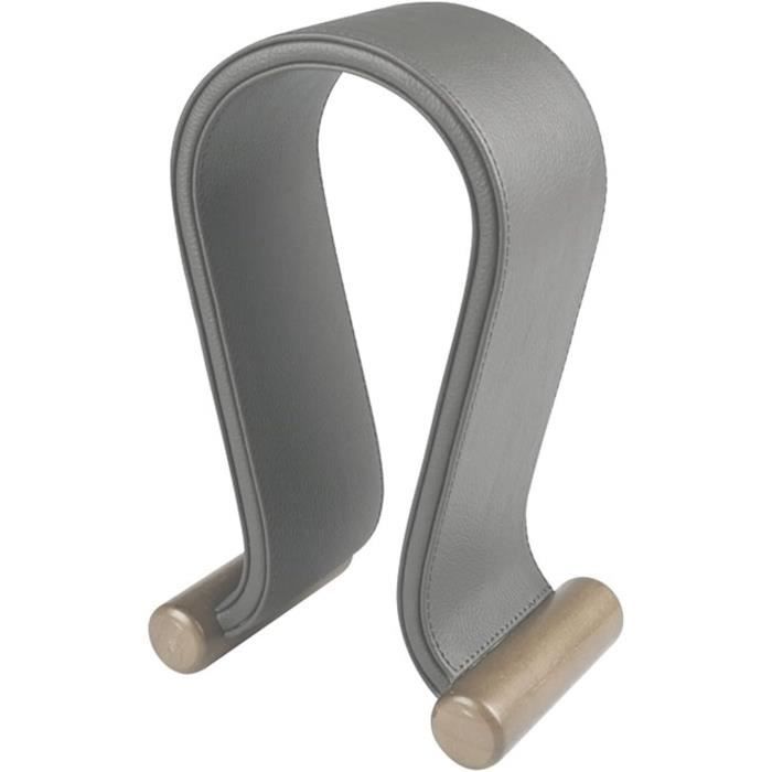 Support Casque Gamer Pliable - Autocollant - Pour Casques Et Manettes - Noir - 2 Pièces