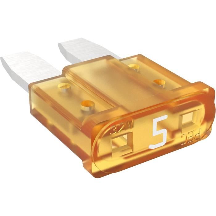 Tornado Patch Fusibili Siluro Ceramici 5A ATS - Confezione Da 10 Pezzi Per Auto E Veicoli Ricambi Auto - Foto 4