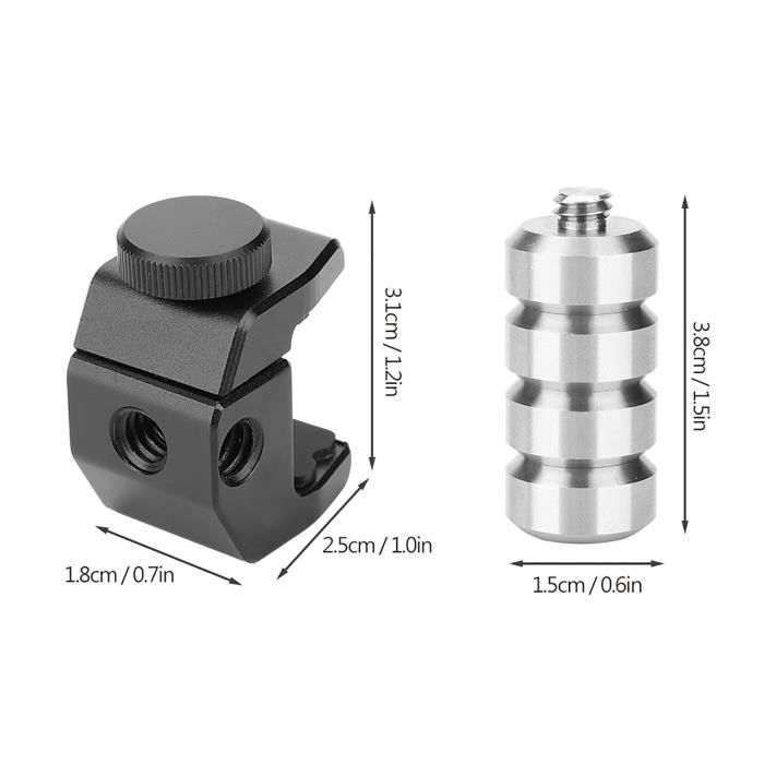 Contrepoids Walimex Pro 2 Kg Pour Stabilisateur Vidéo - Compatible Tiges 15 Mm