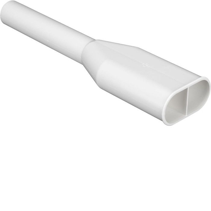 Tube dévacuation double vidange - WHIRLPOOL - Lave-linge - Blanc - Tuyau PVC double évacuation