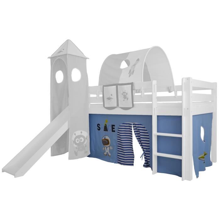 Tente De Football Pour Lit Superposé – Cabane De Lit, Taille 1 Personne