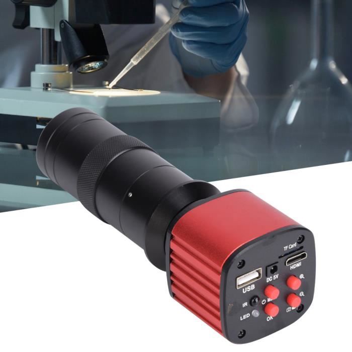Microscope industriel YOSOO - Caméra 1080P HD USB 16MP - Zoom 0,12-2X ...