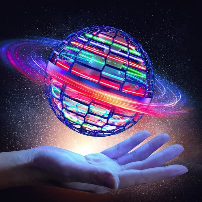 Boule Volante Lumineuse, boule volante magique de lumière 360