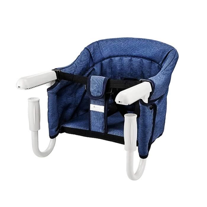 ROBUD - Chaise Haute Pour Poupée En Bois - Avec Ceinture, Plateau Et Repose-pieds - Pour Poupées Jusqu'à 45 Cm - Dès 3 Ans