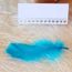 Sac bordeaux marabou plumes pour cartes ou artisanat