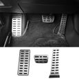 Repose-pieds à 3pcs - Couvercle de pédale de frein de voiture, accessoires pour Hyundai Tucson Santa Fe CM DM-1