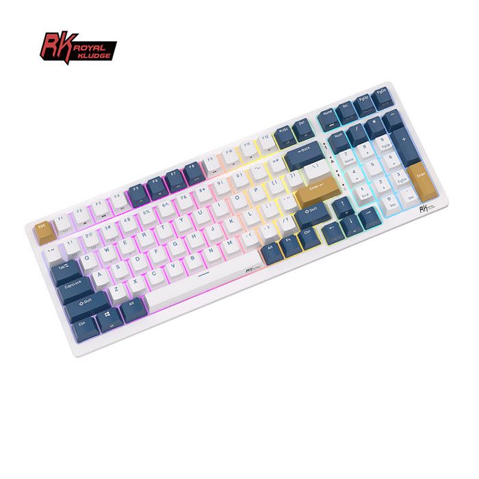 Clavier R3k RK ROYAL KLUDGE Clavier Gamer Mécanique,Triple Mode 2,4GHz/BT5.1/USB-C ...