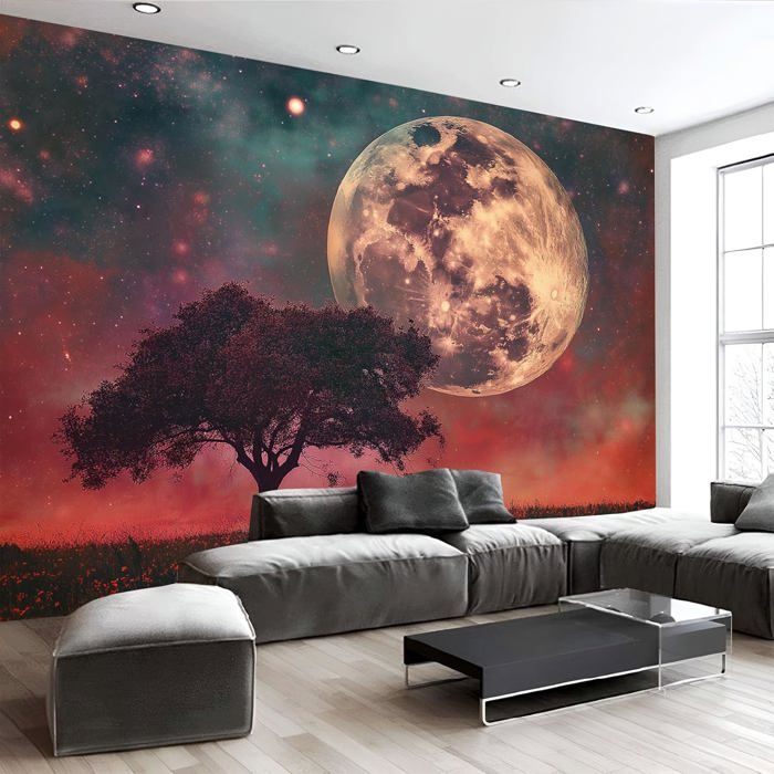 Affiche De Décoration De Sol Papier Peint Mural 3D Avec Vagues De Mer