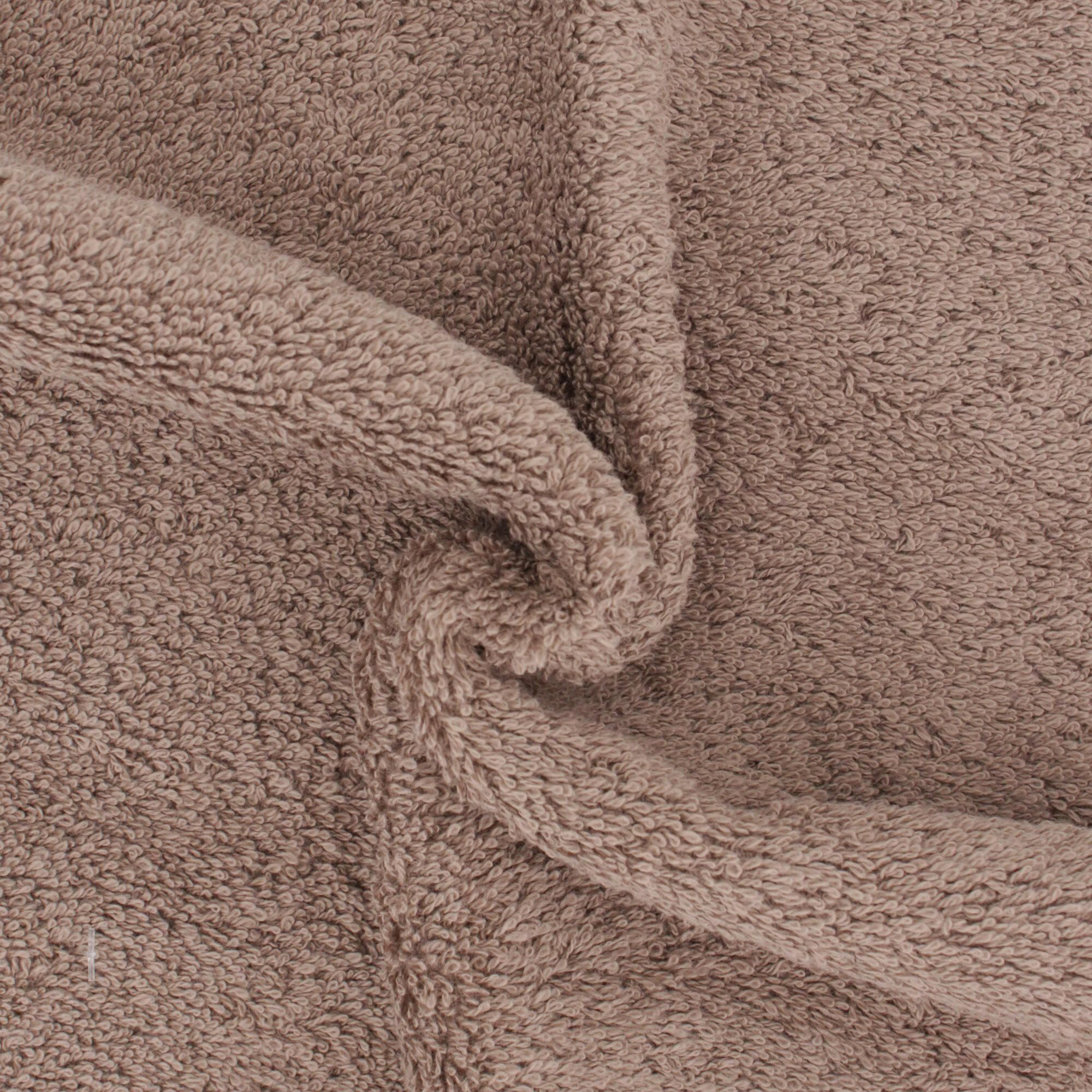 Serviette De Toilette Linnea Royal Cresent - 50x100 Cm, 650 G/m², 100% Coton - Couleur Gris Platine, Fabriquée Au Portugal - 2