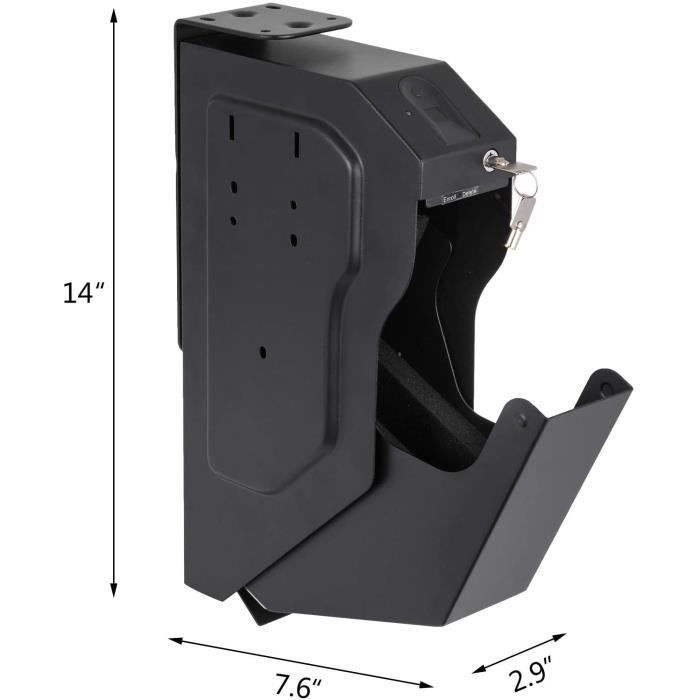 Coffre-Fort de Pistolet en Acier Coffre-Fort