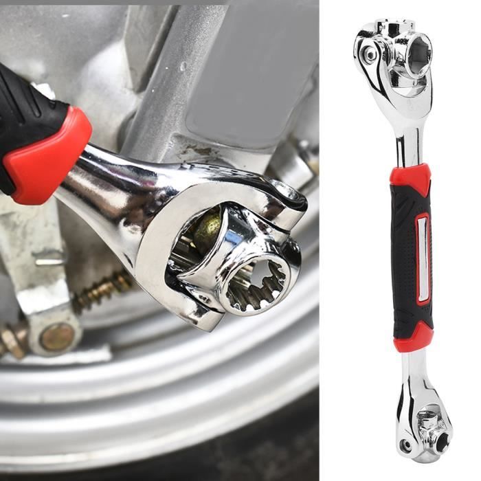 Clé dynamométrique à extrémité ouverte de 22 mm, acier à outils haute résistance de 42 Nm, pour climatiseurs, voitures et motos | Leroy Merlin