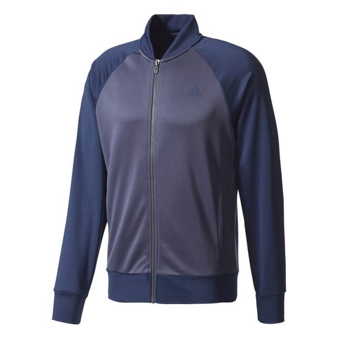 Survetement Homme Adidas Cosy Veste entierement zippee Pantalon slim avec chevilles elastiques Cdiscount Sport
