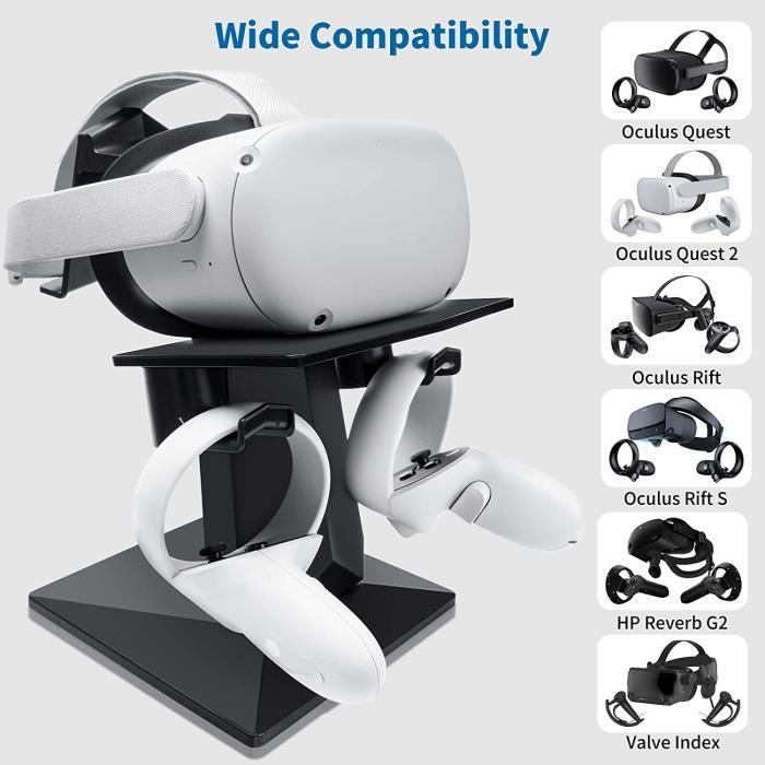 VR Support Casque et Contr leur pour Quest Quest 2 Rift Rift S HTC
