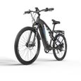 Vélo Electrique - Shengmilo S26 - VTT Ville E-Bike - 27.5" - 48V17.5AH Samsung batterie - Autonomie 80 km - Noir-2