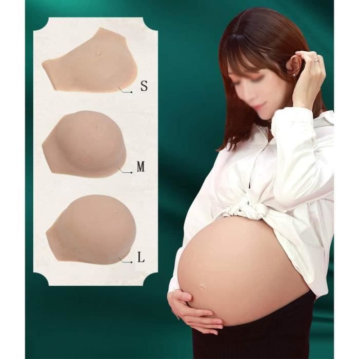 Silicone faux ventre de femme enceinte discount