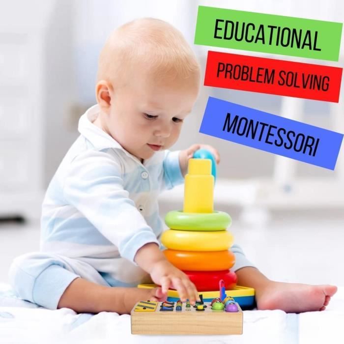 Jouets Éducatifs En Bois Montessori Pour Tout-petits, Cadeaux De