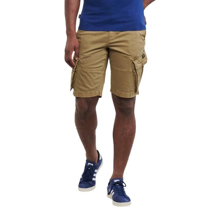 Mens Shorts Short Jean Superdry Homme Short Cargo SuperDry Core