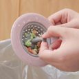 Filtre d'évier de cuisine amovible en silicone - Accessoires de cuisine - Type 4-3