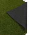 Chelsea - tapis type luxe gazon artificiel – pour jardin, terrasse, balcon - vert  - 200x100 cm-3