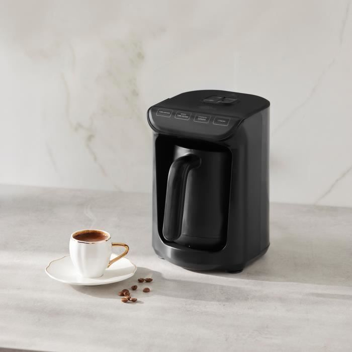 Petite machine à café domestique Homezest Mini cafetière à tasse unique  portable entièrement automatique, Style: Prise UE (Rose)