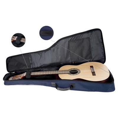 Housse Guitare Classique 3/4 Rocktile - Rembourrée Avec Sac à Dos Intégré