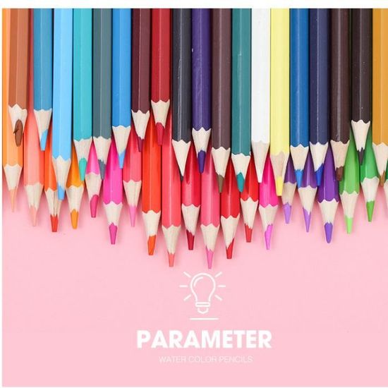 120 Crayon De Couleurs Professionnel pour Enfants et Adultes id/éal pour les livres de coloriage et comme fournitures scolaires Mines de qualit/é artiste douces et aux couleurs /éclatantes