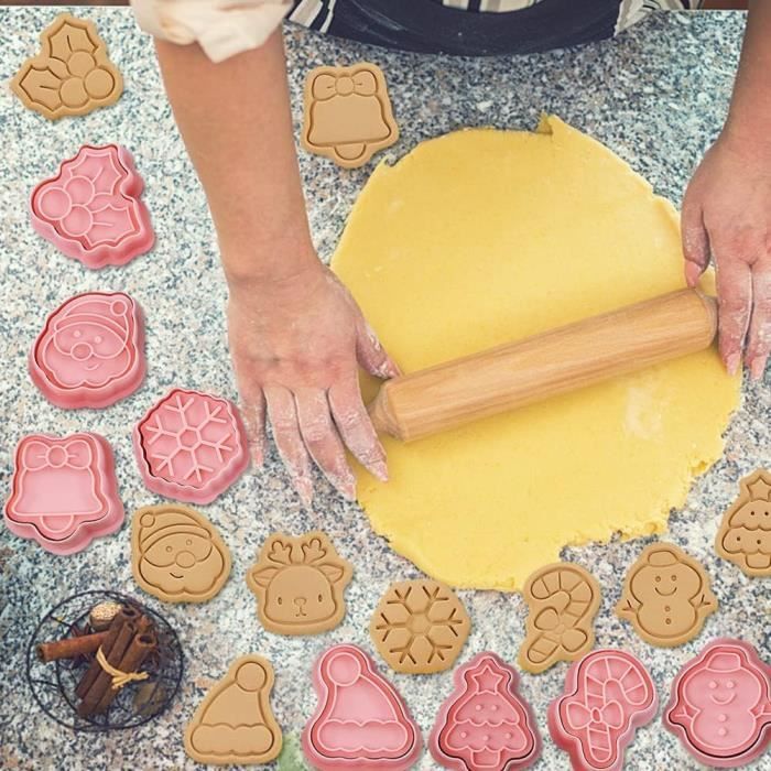 Moules à biscuits en acier inoxydable - Emporte-pièce rond Outils de  cuisson pour biscuits Ensemble de moules à biscuits - Style 3 - Cdiscount  Maison