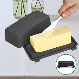 Beurrier En émail Rétro Nostalgique Avec Couvercle, Beurrier En émail Pouvant Contenir Du Beurre, Des Collations, Du Fromage (vert