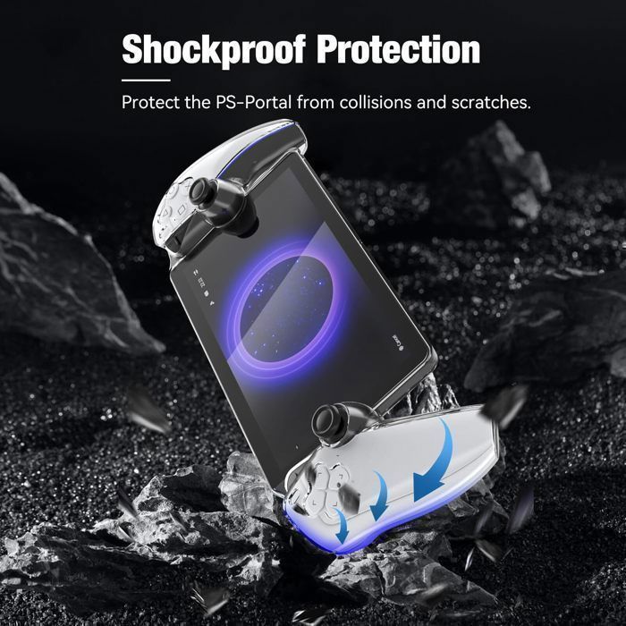 Coque De Protection Ultra Mince Pour Sony PlayStation Portal - PC Rigide Anti-choc Et Anti-rayures - Transparente