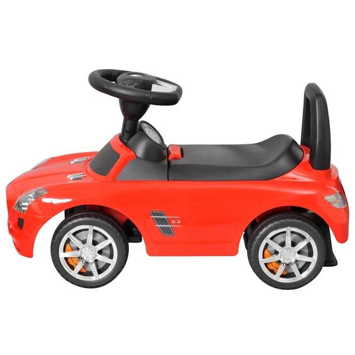 VTT Électrique Enfant Avec Son & Lumière - 12-36 Mois - Siège Range-Trucs - Rose/Violet - Jouet D'Éveil Motorisé