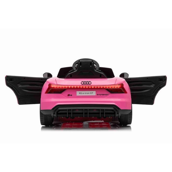 FINOOS Coche Eléctrico Infantil A.U.D.I. TTRS 12V – Rosa, Con Mando 2.4 GHz, 2 Motores De 30W, Batería 4.5Ah – Para Niños De 1 A 4 Años Coche Eléctrico Niño Audi TT RS