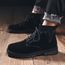 bottines chaussettes noires homme