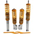maXpeedingrods Kit Amortisseurs suspension combines filetes pour VW Jetta II GOLF MK2 MK3 83-02-0