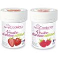 Arômes alimentaires naturels en poudre - fraise et framboise - 2 x 15 g-0