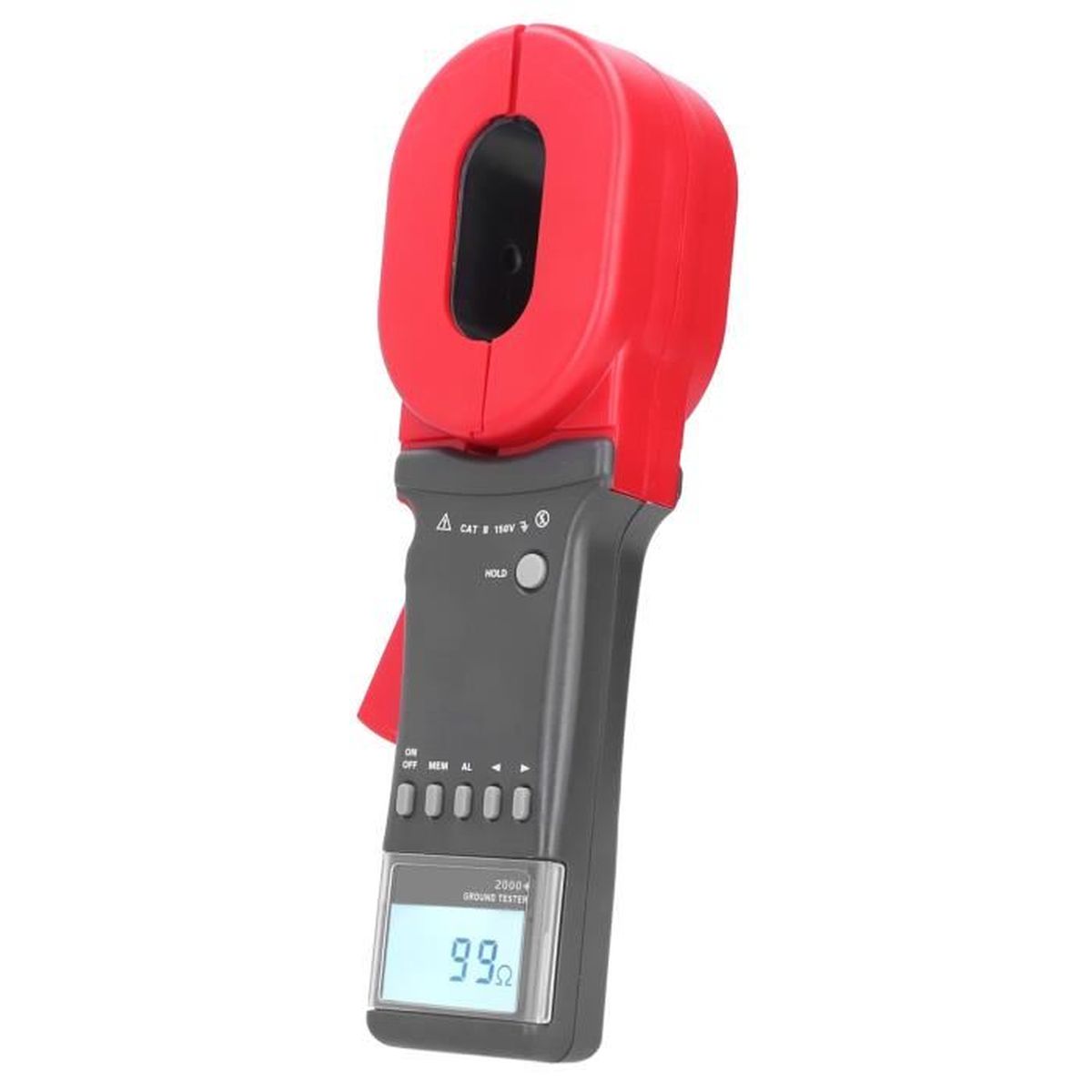 Fdit Testeur de résistance de terre ETCR2000 0.01‑1200Ω Pince Testeur — free download