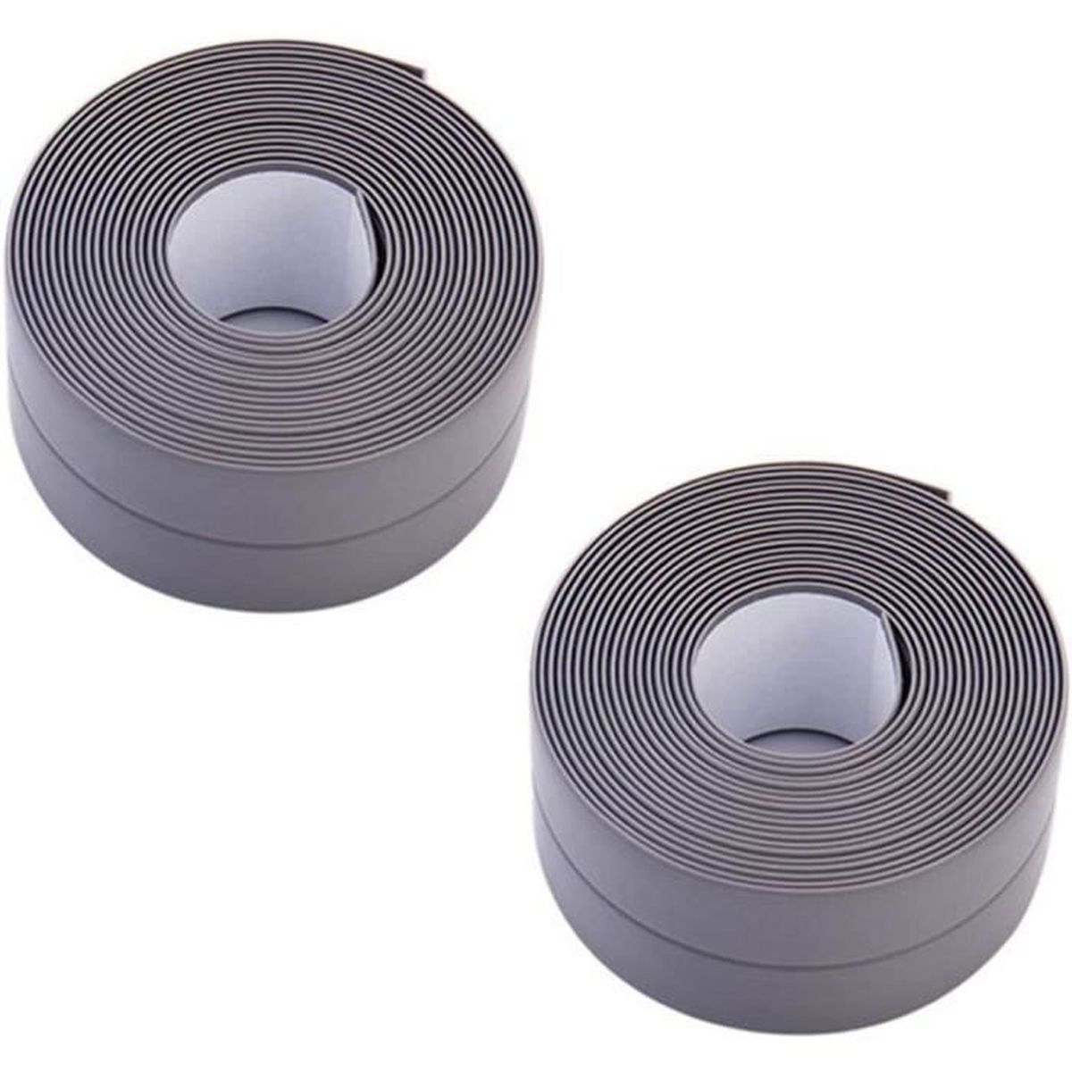 Ruban Adhésif De Sécurité Noir Et Blanc 50mm X 33m - PVC étanche, Pour Marquage De Sol Et Avertissement