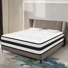 YIDATONG Matelas 140x190 cm - Très épais 28 cm - luxe - Ressort Avec mousse à mémoire de forme et Blue Latex, Respirant, confortable, Ergono