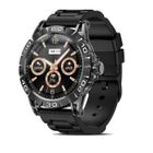 CHRONUS Montre Connectée Homme Militaire IP67 Étanche 1.39" Grand Écran HD Appel Podomètre 100+Modes Sport iOS Android Noir