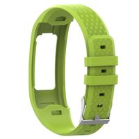 Bracelet de remplacement pour bracelet en silicone pour Garmin VivoFit 2/1 Fitness Tracker d'activité vert citron