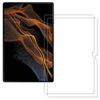 (2 pièces) Tablette tactile - SAMSUNG Galaxy Tab S8 Ultra - 14.6" Protecteur d'écran HD Transparent Verre Trempé Protection Film